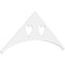 Ekena Millwork Pitch Winston Architectural Grade PVC Gable Pediment, 72"W x 30"H x 1"P (10/12) GPP072X030X100WIN - alternate 1